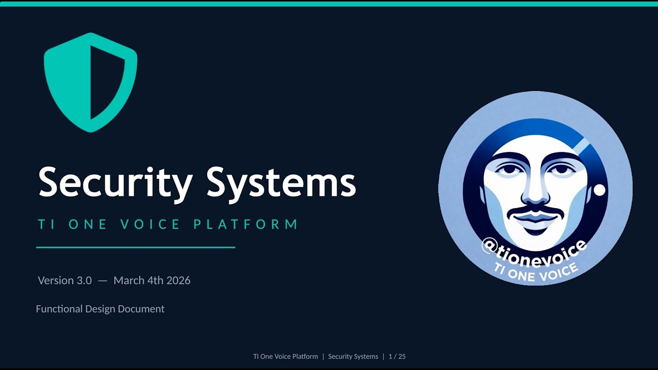 TI One Voice Security Systems