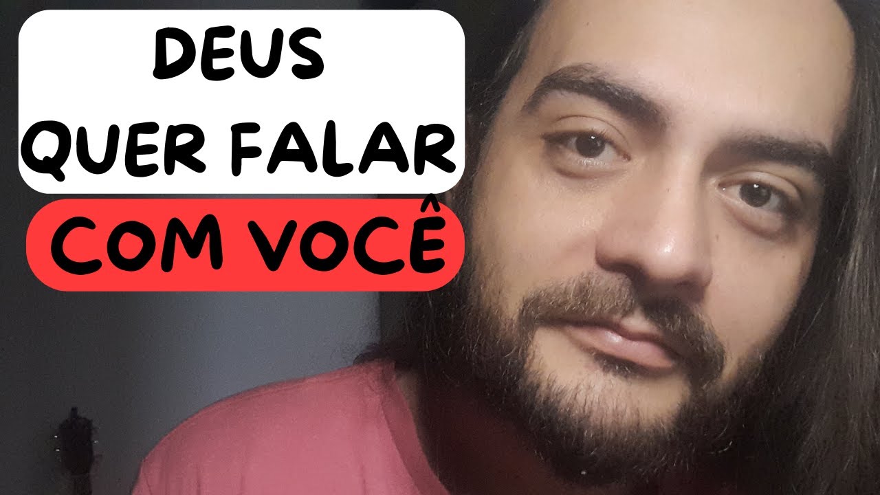 NÃO IGNORE!! DEUS QUER FALAR COM VOCÊ