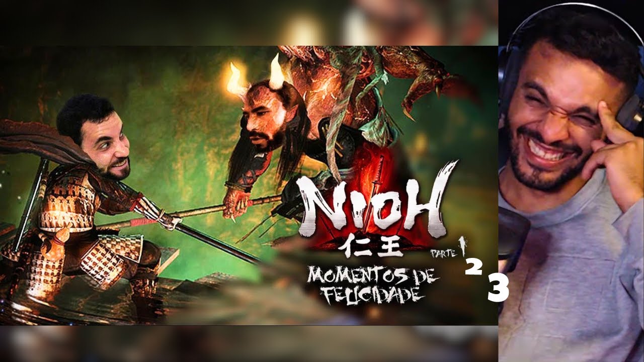 react smzinho momentos de felicidade nioh parte 1, 2 e 3