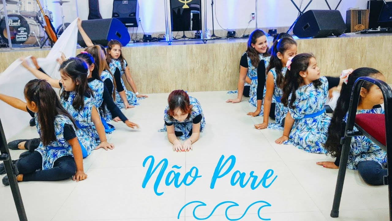 Não Pare (Midian Lima) - Coreografia | Kadoshi Kids