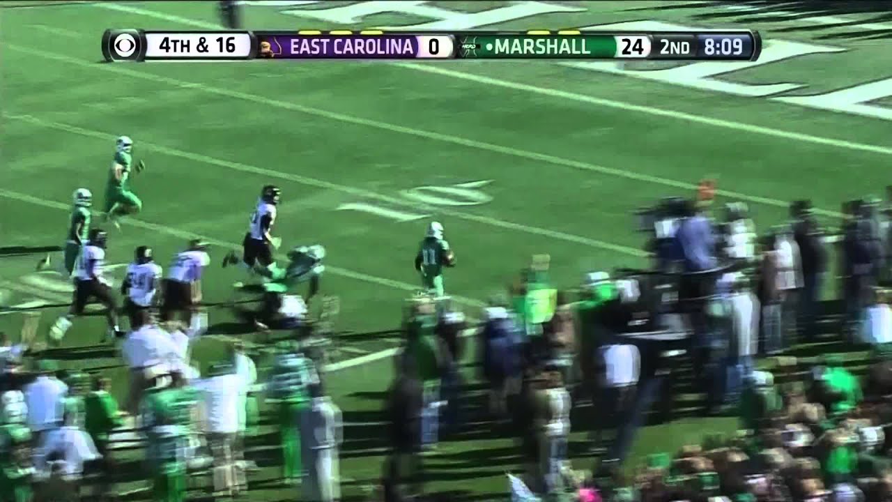 Marshall Highlights vs ECU Football 2013