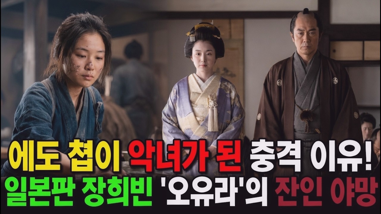 에도 첩이 악녀가 된 충격 이유! 일본판 장희빈 '오유라'의 잔인 야망