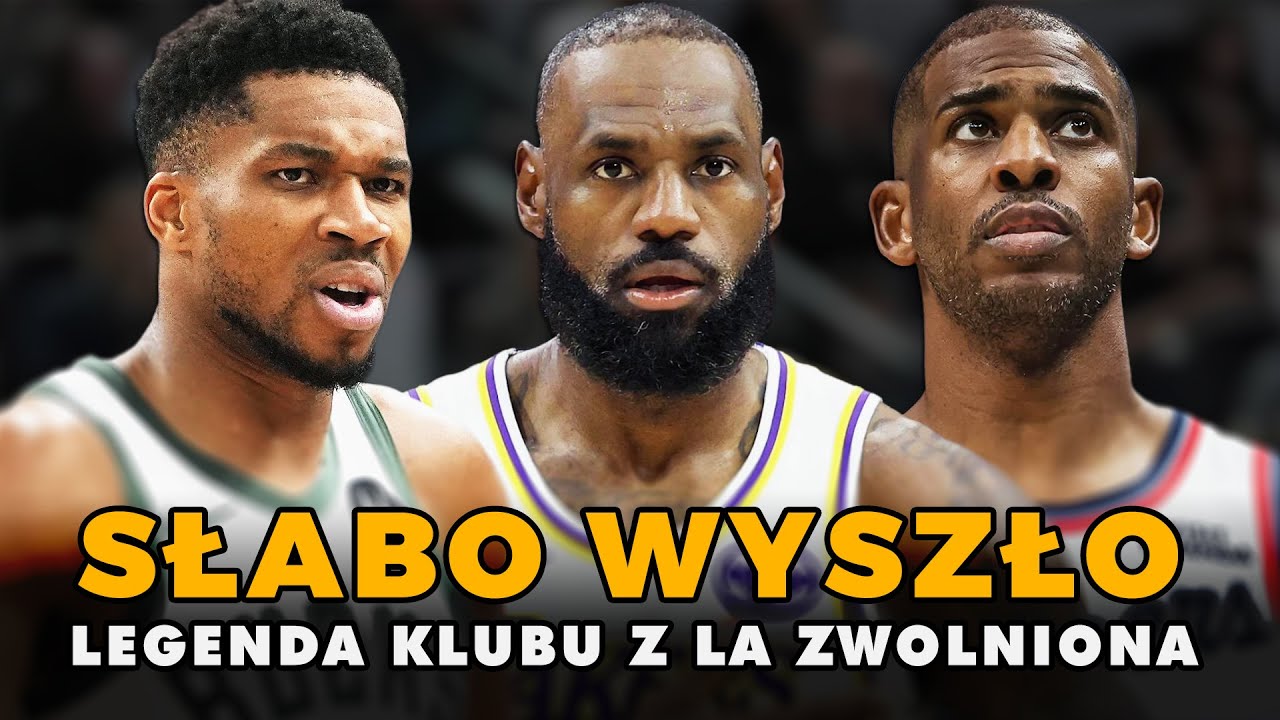 LEGENDA LA ZWOLNIONA, transfer Giannisa, koniec rekordu LeBrona ► PROFESJONALNE STUDIO NBA 278