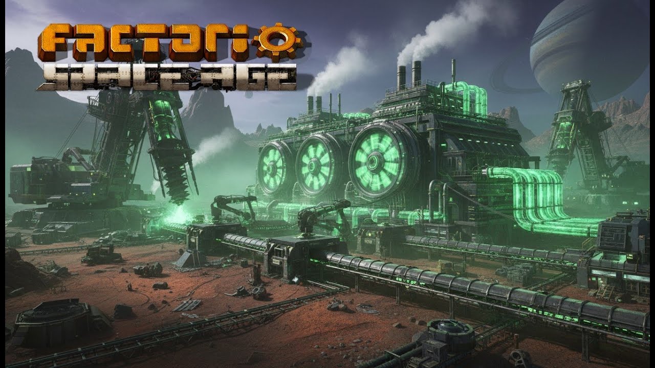 Factorio. Space Age. Krastorio + моды #9