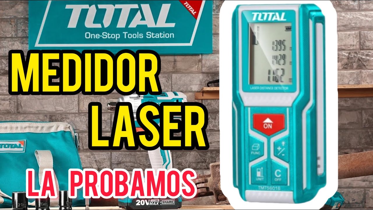MEDIDOR LÁSER TOTAL - WINCHA láser TOTAL