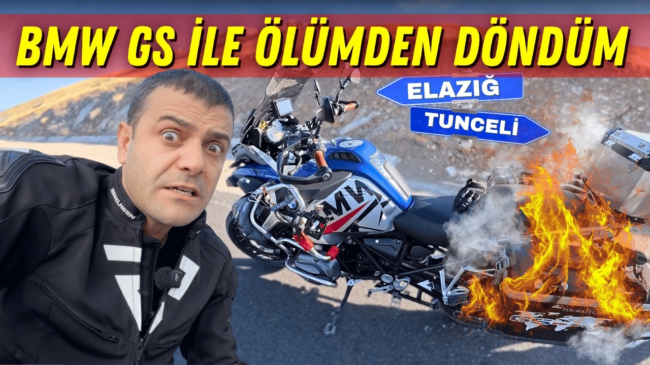 Bmw R 1200 GS ile Ölümden Döndüm | Elazığ Tunceli Motosiklet Turu | Kolaçan