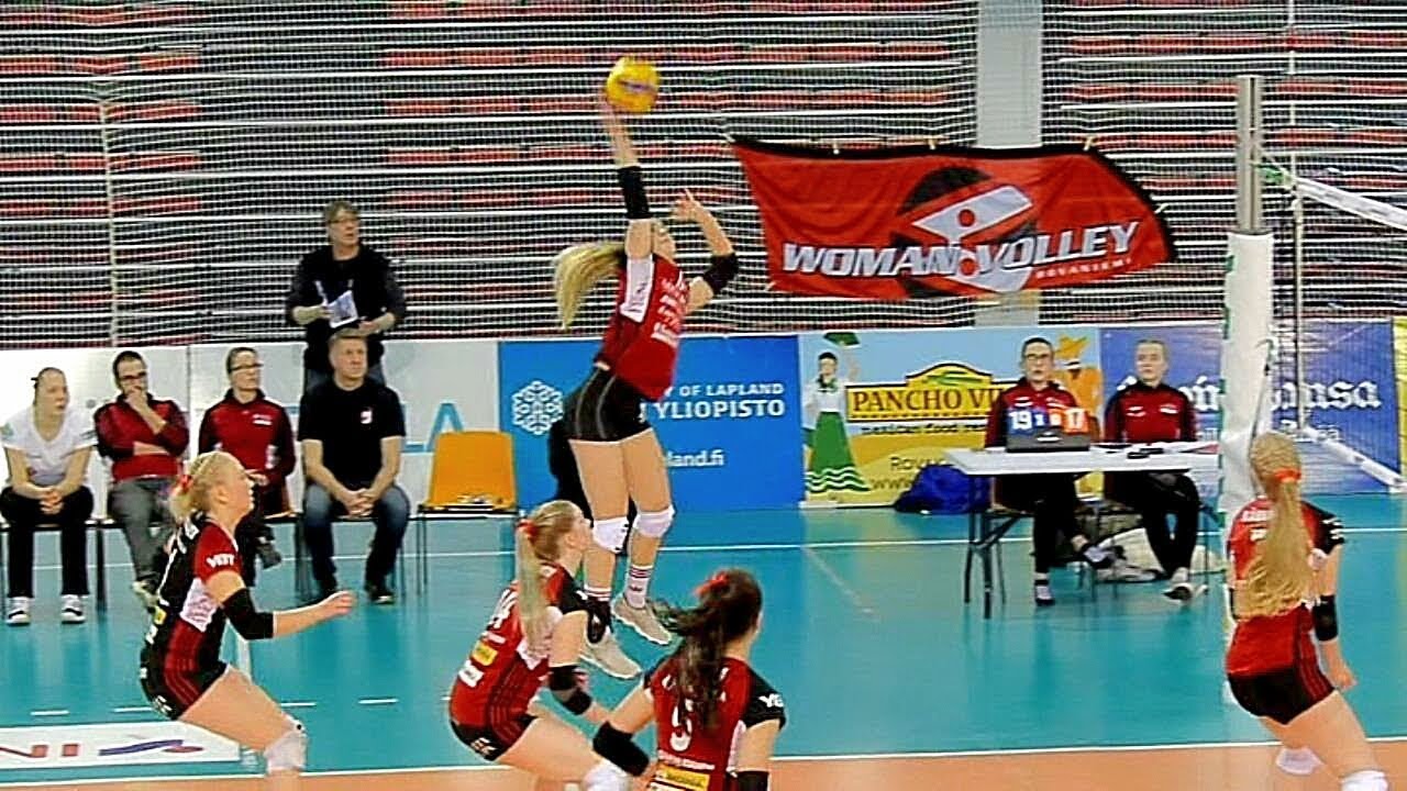 Woman Volley: Lentopallon A-tyttöjen SM-finaalit 5.-6.5 2018 Rovaniemi