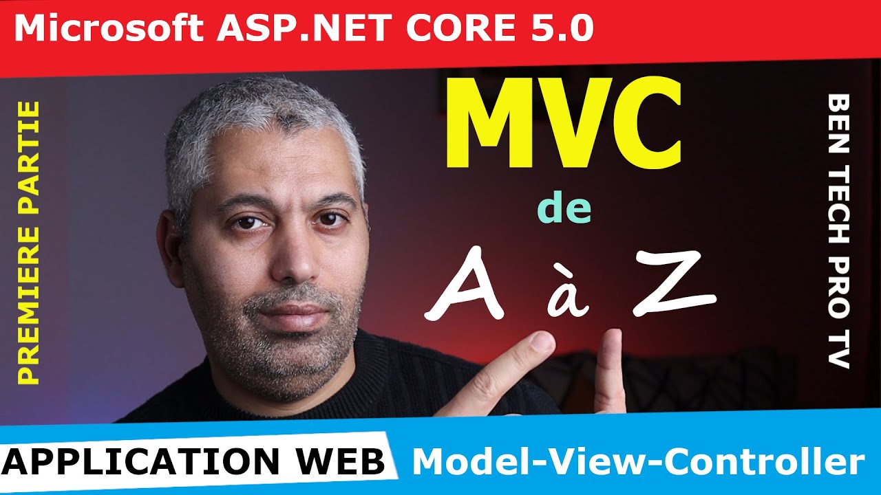 Application Web ASP.NET Core 5.0 de type MVC de A à Z. Première Partie
