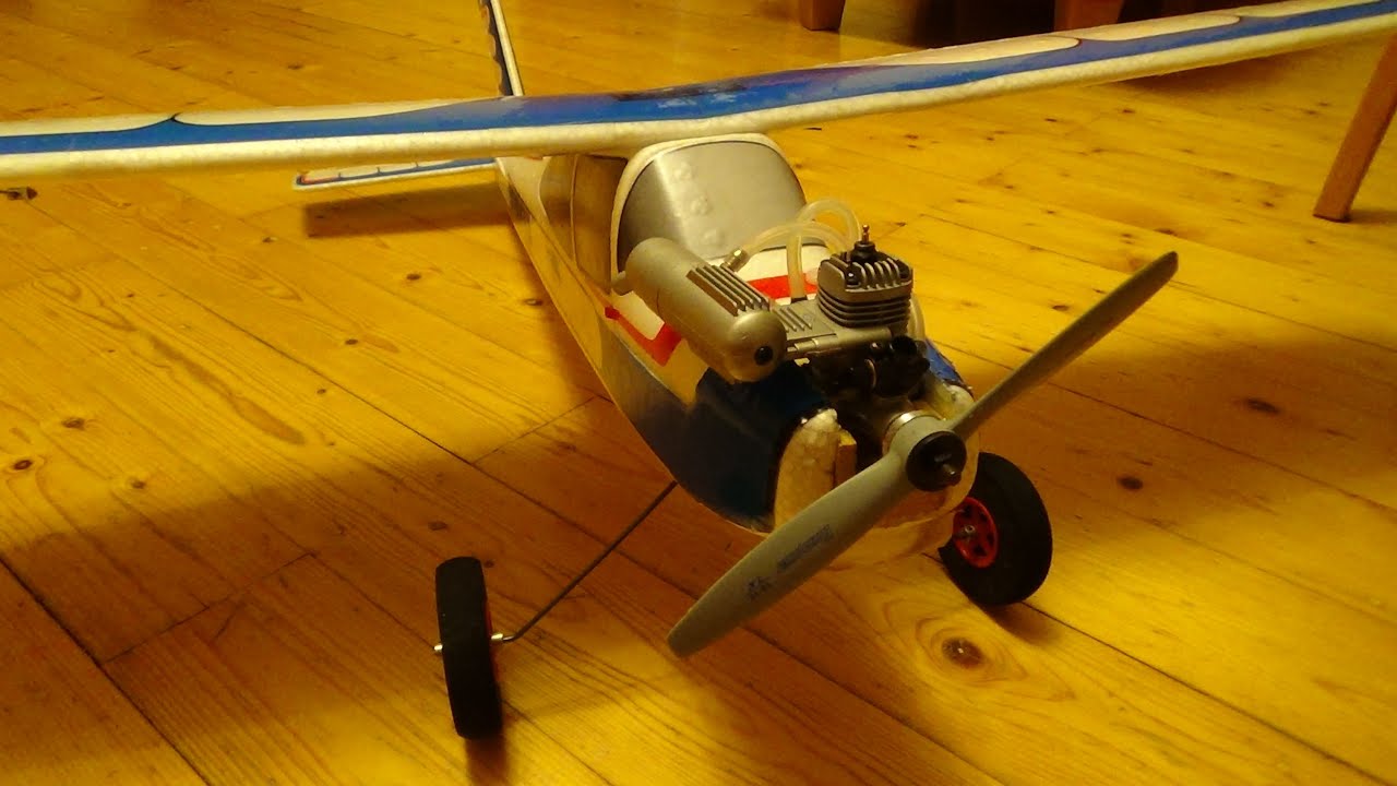 FUNMAN mit Verbrennermotor [FLUG | OS MAX 10 LA | Deutsch]