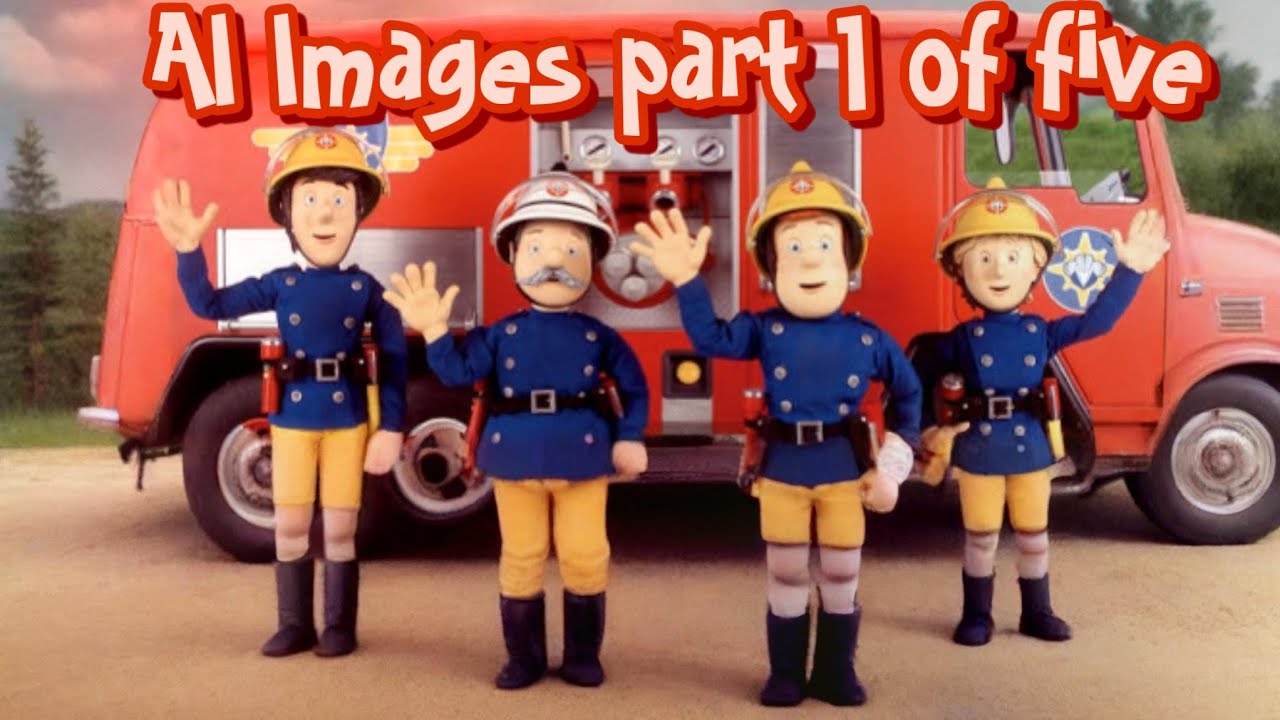 Fireman Sam Show Images but AI ruins it Part One 