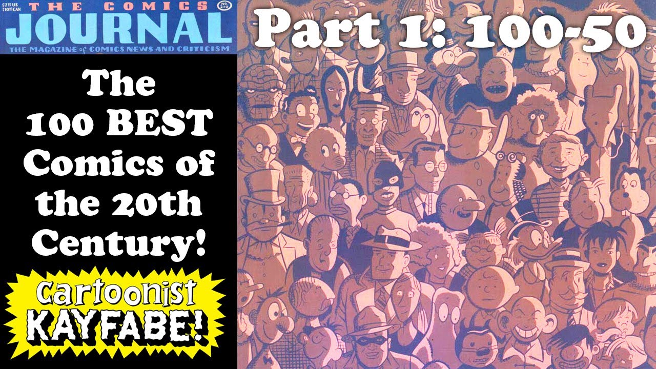 The 100 BEST Comics of the 20th Century According to The Comics Journal! Part 1, 100-50.