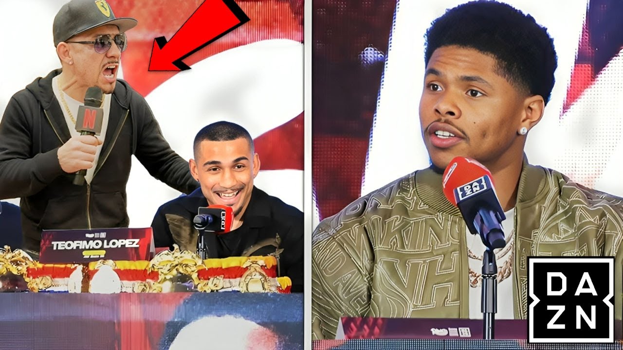 “I’LL K_LL YOU MOTHER F*_CKER!”Teofimo Lopez Sr vs Shakur Stevenson — Press Conference HEAT