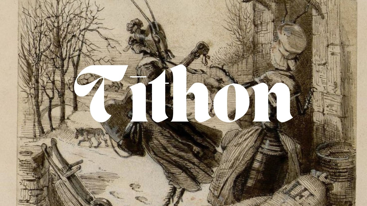 🦗MYTHOLOGIE GRECQUE : TITHON LA CIGALE🦗#histoire #conte #l&eacute;gende #folklore #mythe #mythologie #art