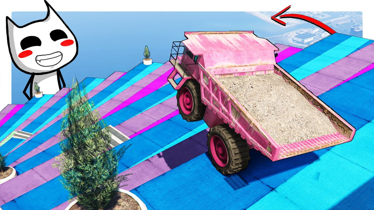 ОГРОМНЫЙ И ЛАМПОВЫЙ СПУСК (ГТА 5 ОНЛАЙН, GTA ONLINE)