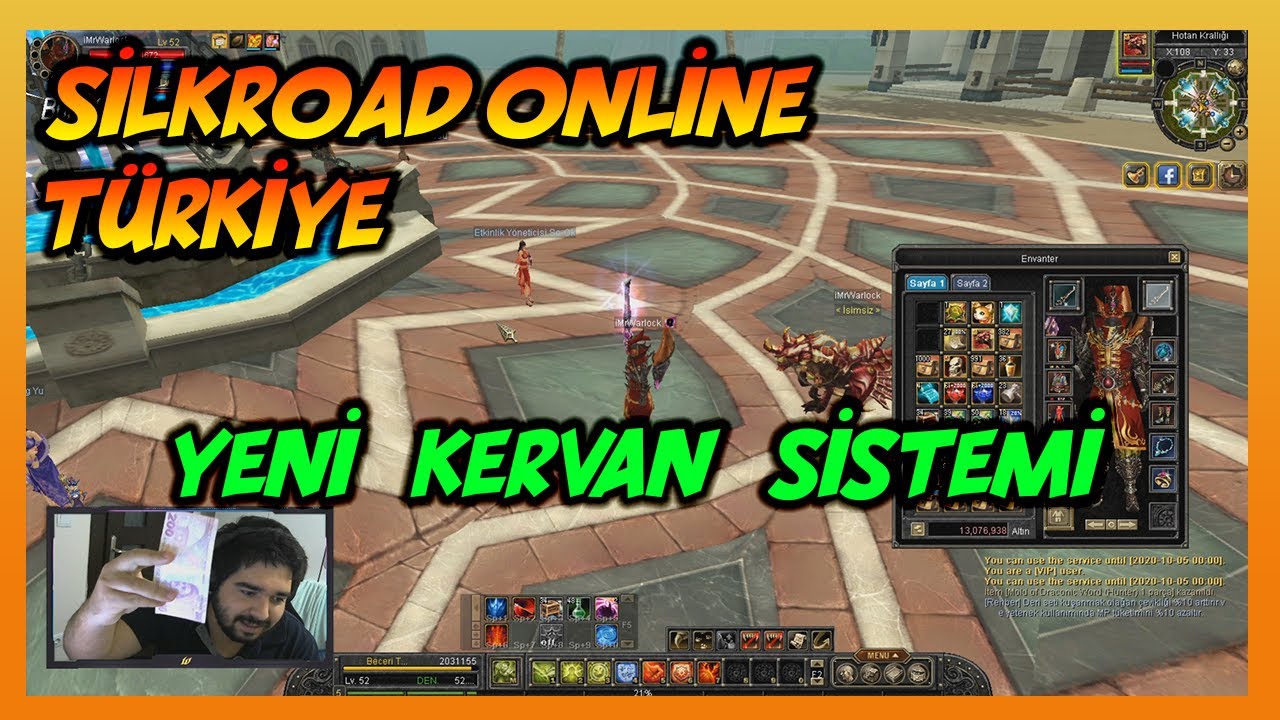 YENİ  KERVAN SİSTEMİ VE JOB İTEMLERİ DETAYLI ANLATIM | SİLKROAD ONLİNE TÜRKİYE