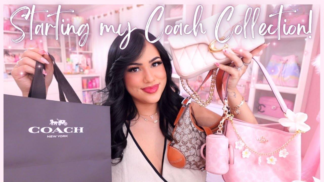 STARTING MY COACH BAG COLLECTION! |HAUL
