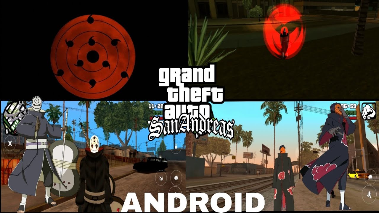 TOBI X OBITO MODPACK FOR ANDROID | GTA SA
