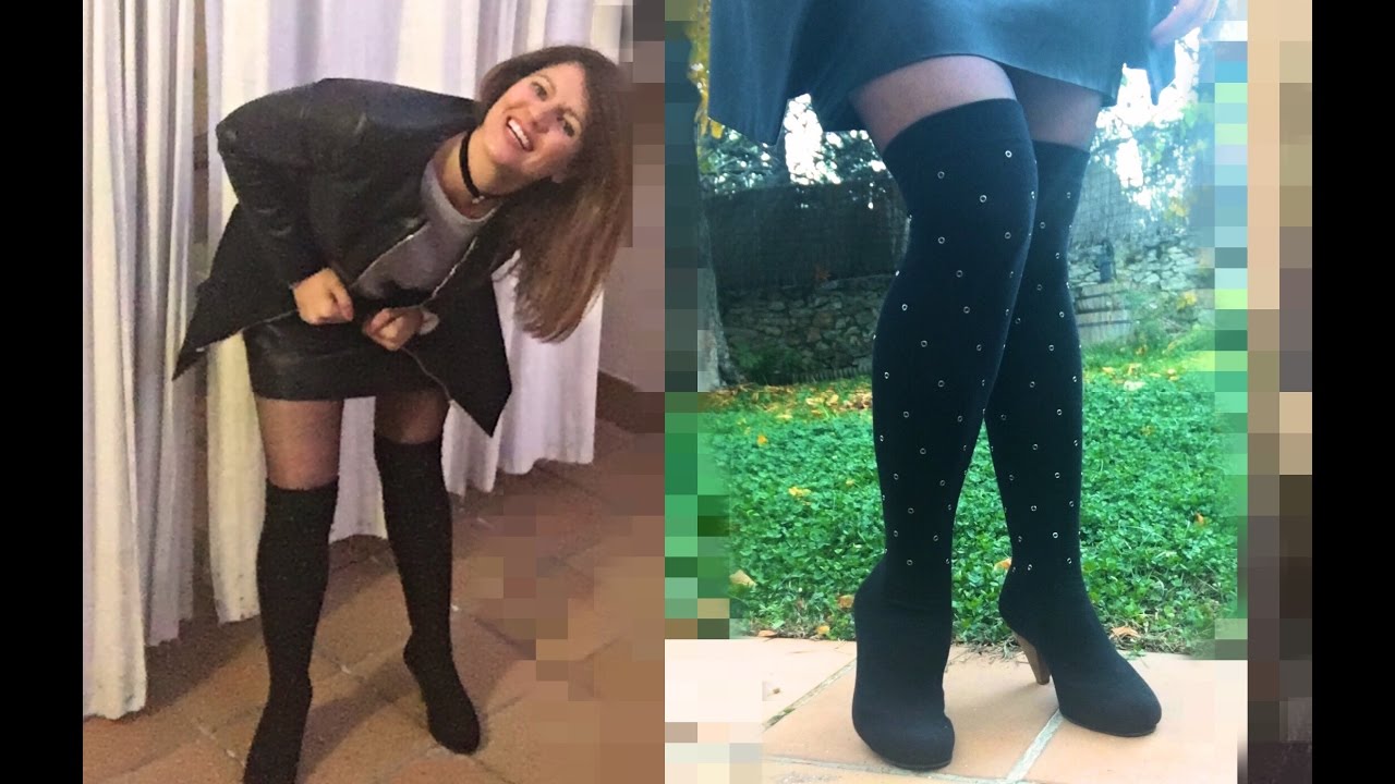 ¿BOTAS CALCETINES? Te enseño a hacerlas!!/DIY SOCK BOOTS/