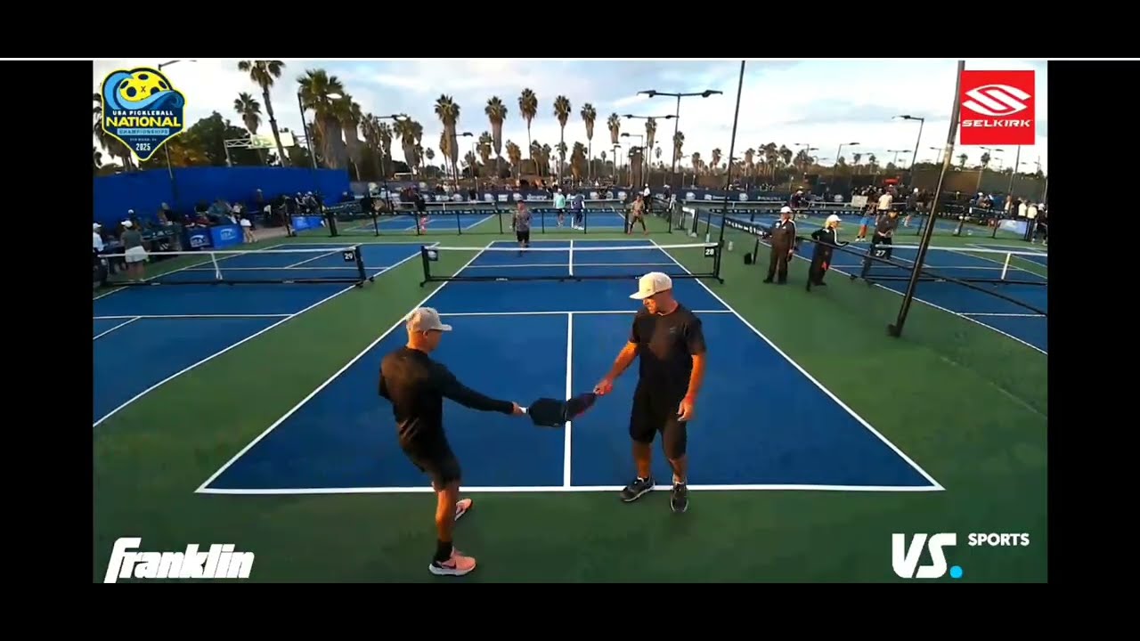 🥇 2025 USA Pickleball Nationals 🥇 Gold Medal Match - Men's Doubles 4.5 40+ - San Diego, CA 