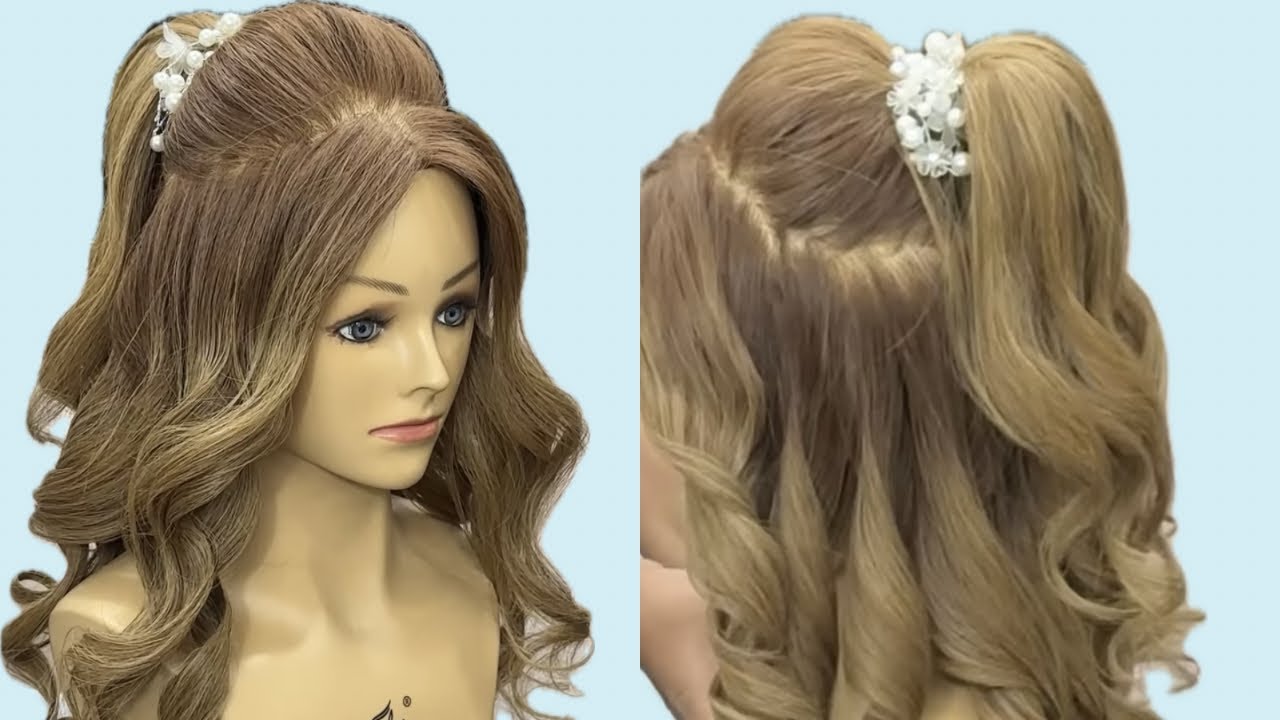 Princess ponytail hairstyles step-by-step 