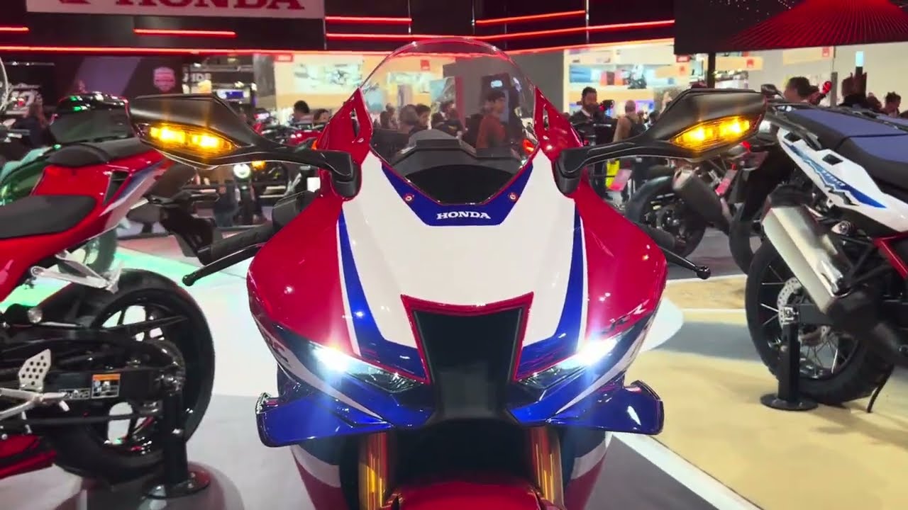 เปิดรุ่นใหม่เพียบ 2024 Honda CBR1000RR-R ,600RR, CBR500R , Hotnet1000 , CBR650R E-clutch EICMA 2023