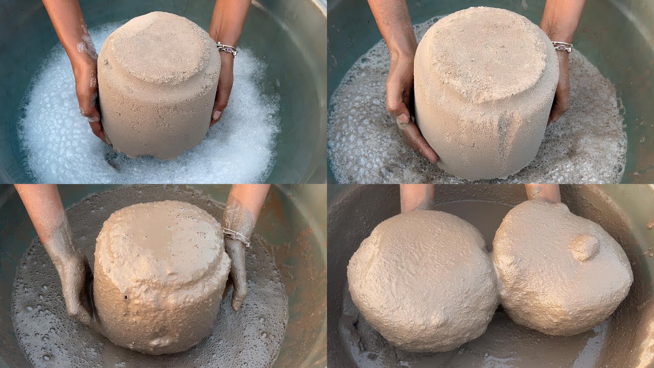 Roasted Dirt Crumbling With powder foam with best satisfaction sound and super soft crumbling 