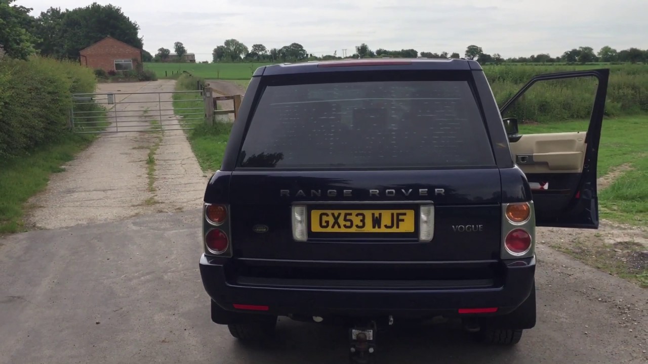 Range Rover Vogue L322 TD6 - Bradley James Classics