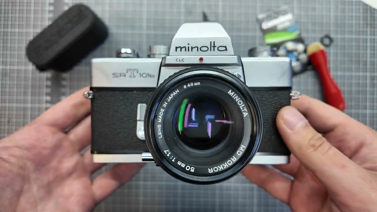 How to use your Minolta SRT 101, 201 & 303: an all mechanical bargain.