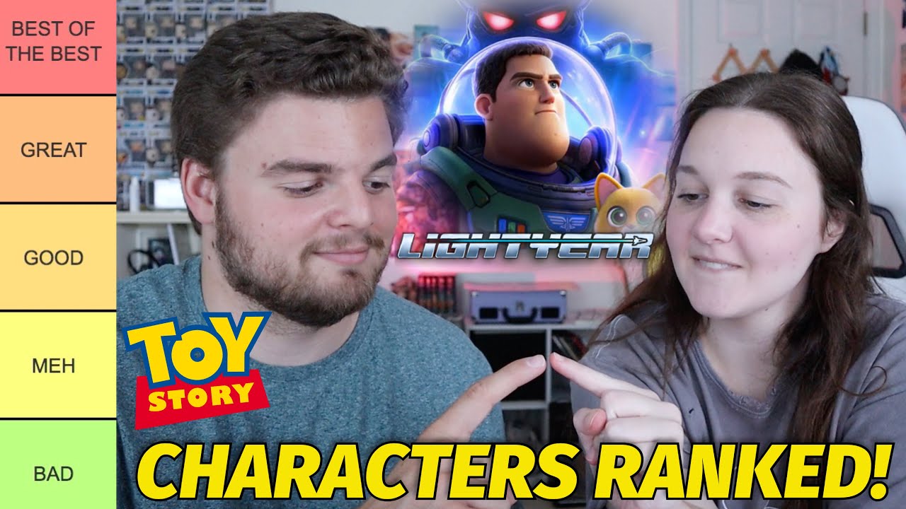 Toy Story Characters Ranked w/ Lightyear! (TIER LIST)