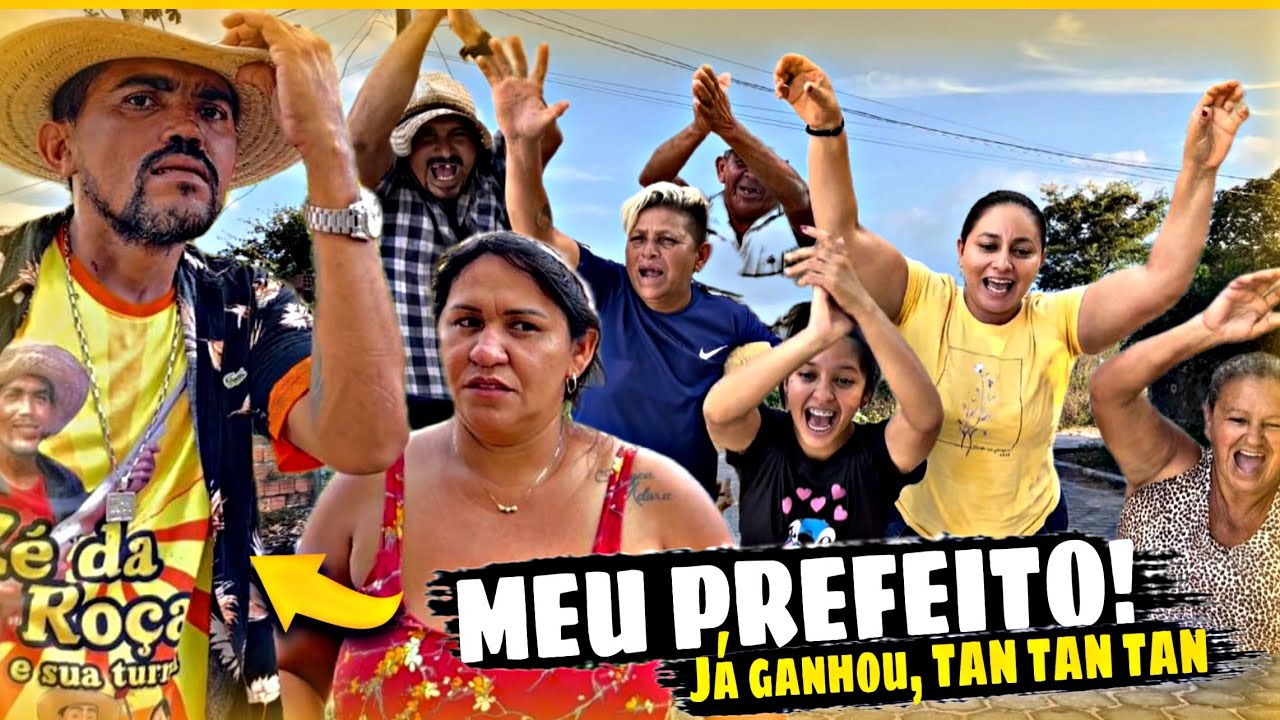ZÉ DA ROÇA VIROU CANDIDATO E SE DEU MAL