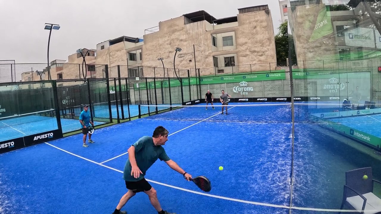 Padel Diego, Eric, Rolli y Giorgio