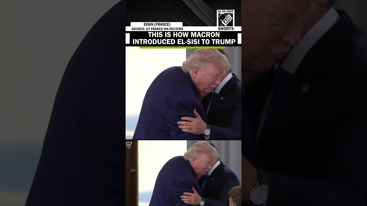 This is how French President Macron introduced Egyptian President Abdel Fattah El-Sisi to Trump