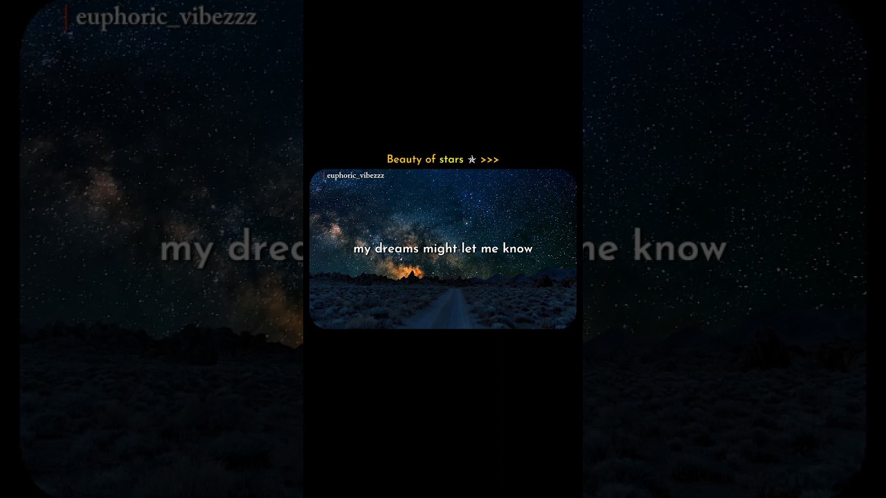✯💗All the stars ~ Kendrick Lamar & SZA | Lyrics | Beauty of stars/ universe #aesthetic #music #song