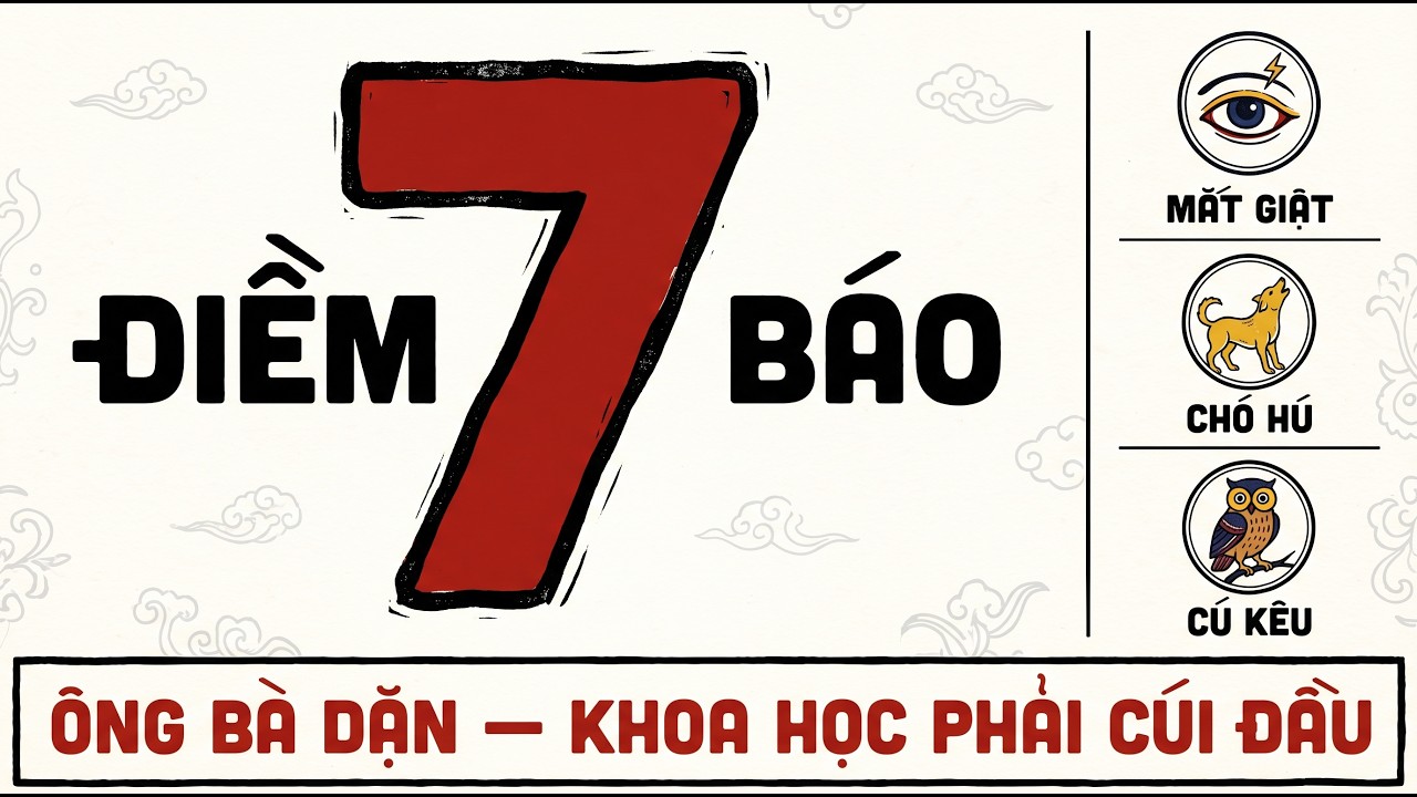 7 Điềm B&aacute;o &Ocirc;ng B&agrave; Dặn: Tưởng M&ecirc; T&iacute;n, Khoa Học PHẢI C&Uacute;I ĐẦU Trước Trực Gi&aacute;c Của &Ocirc;ng B&agrave;