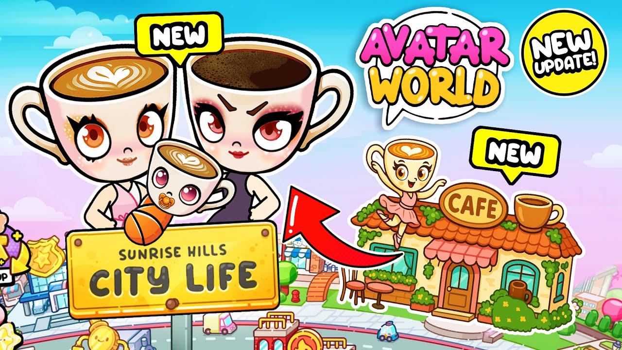 Il Bar di Ballerina Cappuccina vs il Bar di Espressona Signora | Nuovo Aggiornamento Avatar World