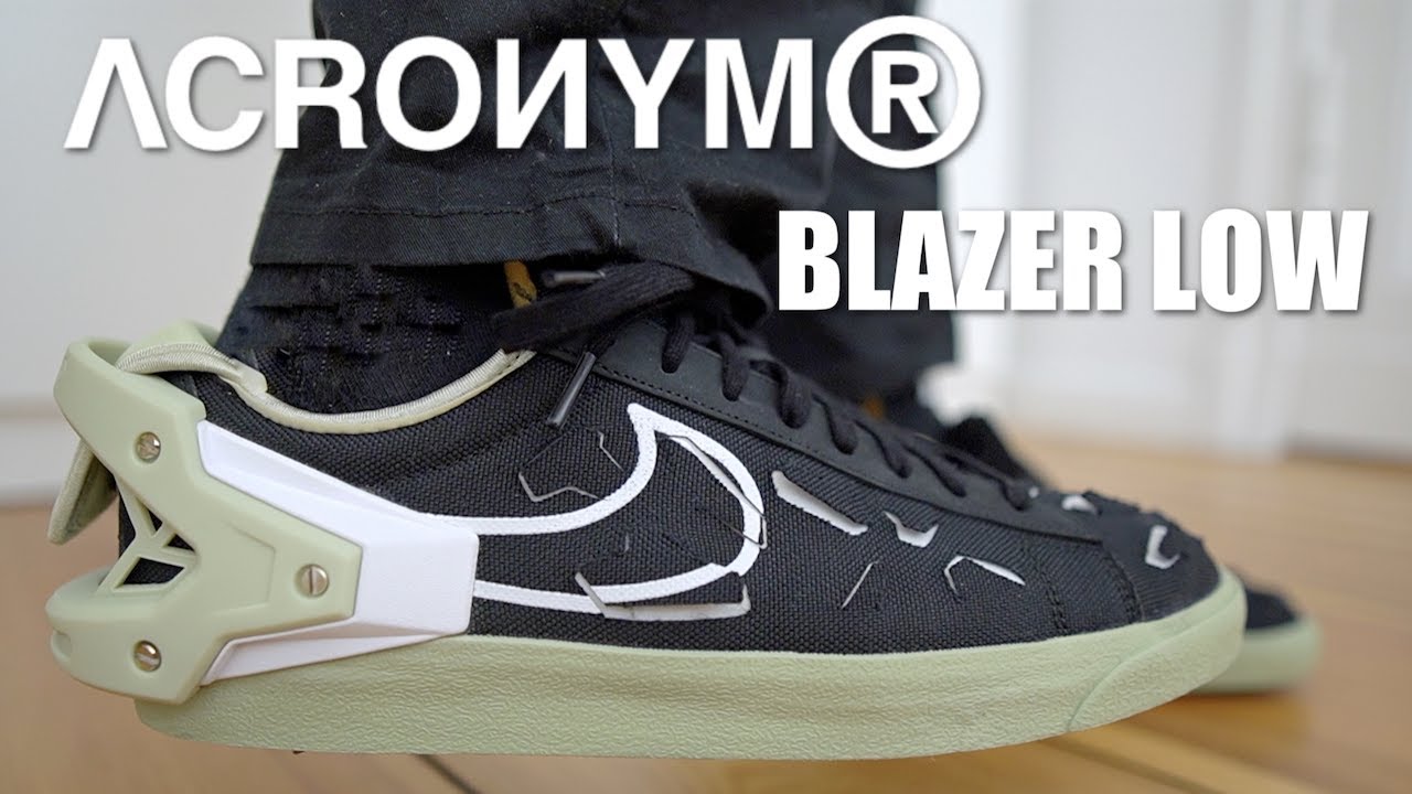 ЭТИ СУМАСШЕДШИЕ КРОССОВКИ - ОБЗОР НИЗКИХ КРОССОВОК ACRONYM NIKE + КАК НОСИТЬ