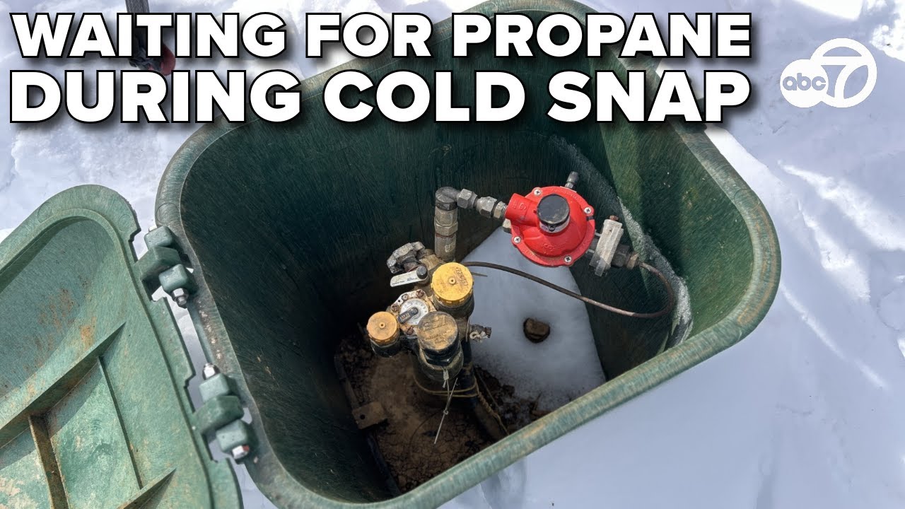 Virginia families stuck waiting for propane refill during brutal cold snap