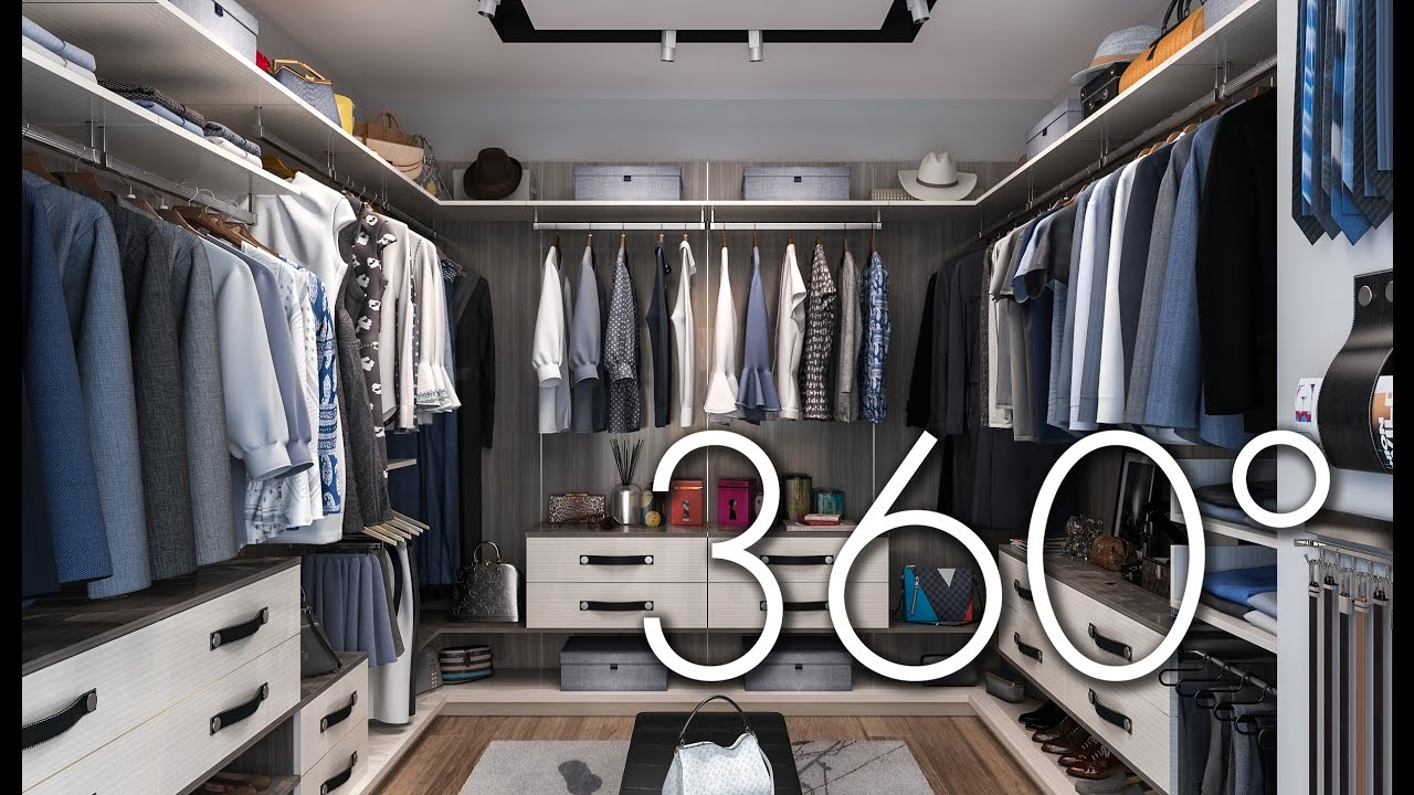 Finesse: The New Modern Closet (360° VR Closet Tour)