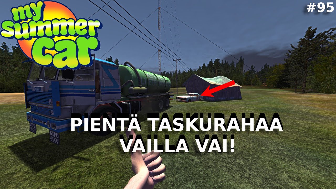 FLEETARILLE AARRETTA & PENA SEKOILEE HUOLELLA! - My Summer Car #95