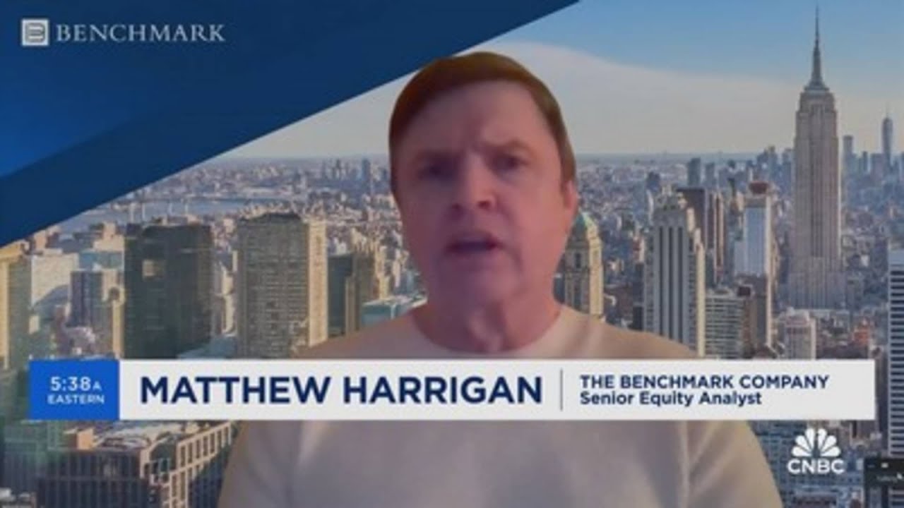 Communication services has been a frustrating group at times, says Benchmark's Matthew Harrigan