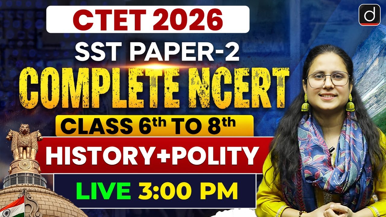 CTET SST Complete Video Series | NCERT Based Preparation | Drishti Teaching Exams