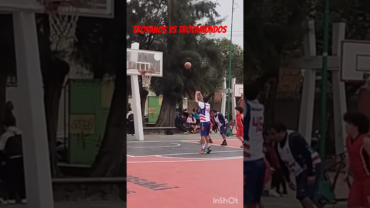 Troyanos vs trotamundos #basketball #basketballshorts #deporte