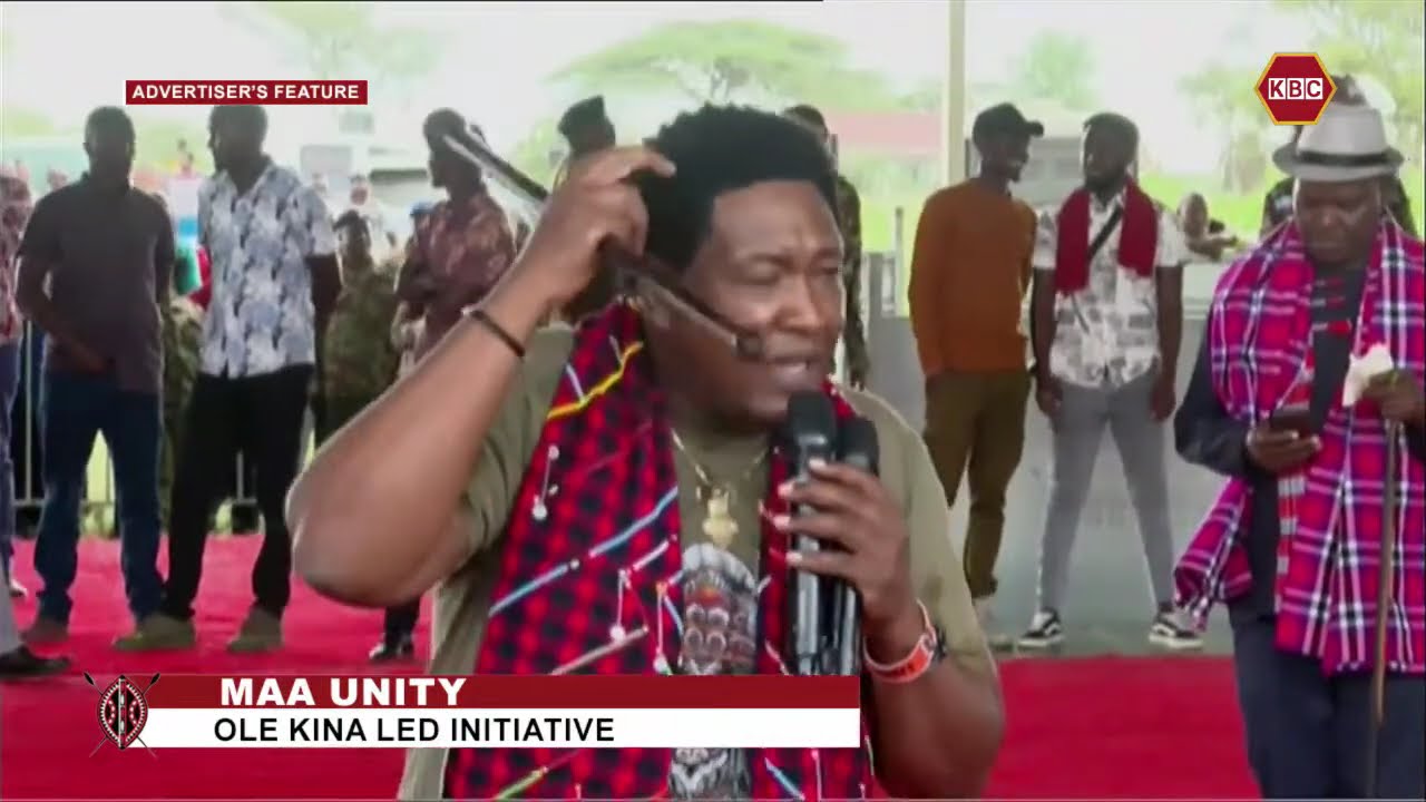 Senator Ledama Olekina leads the Maa Unity Initiative