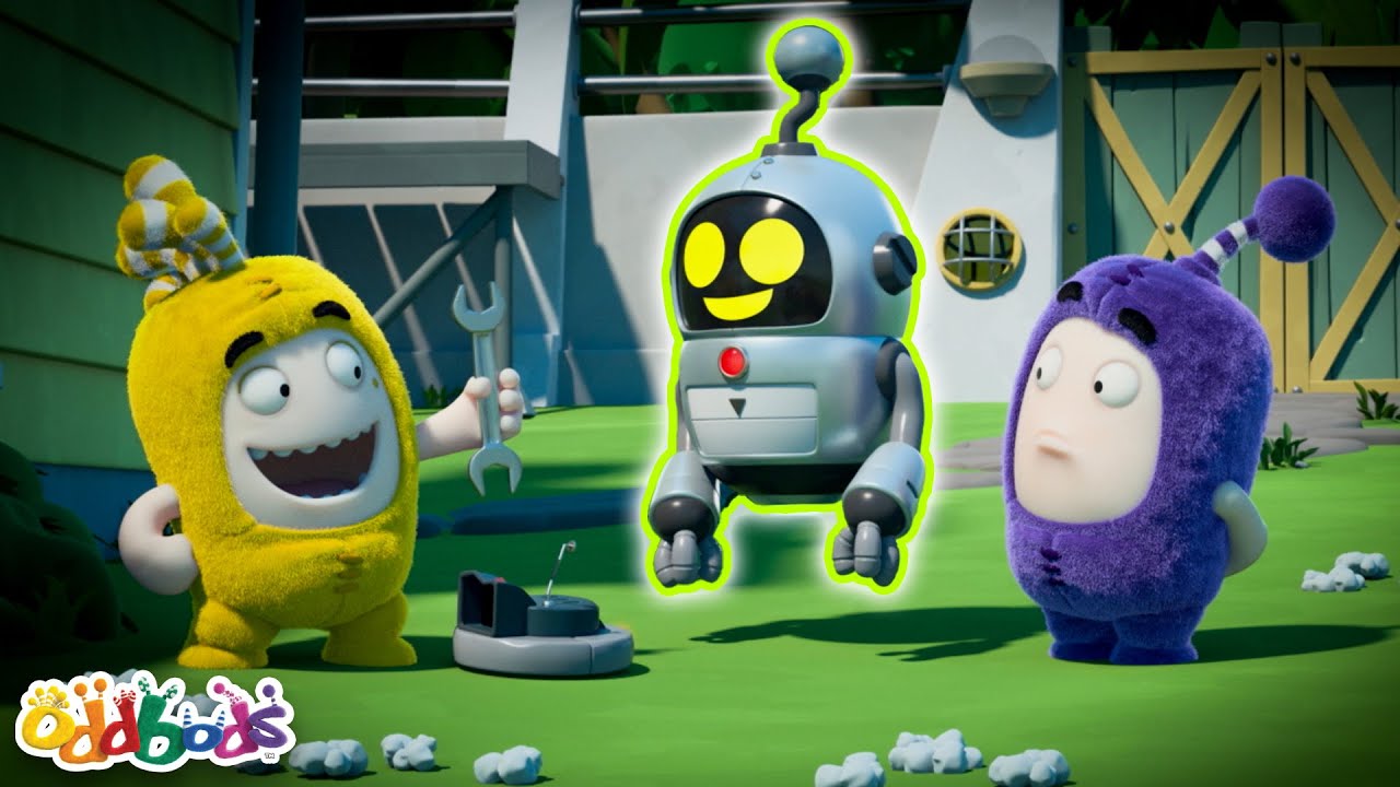 🤖 The Oddbods VS Rogue Robot Invention 🤖 | The VeeDome | Kids Cartoons