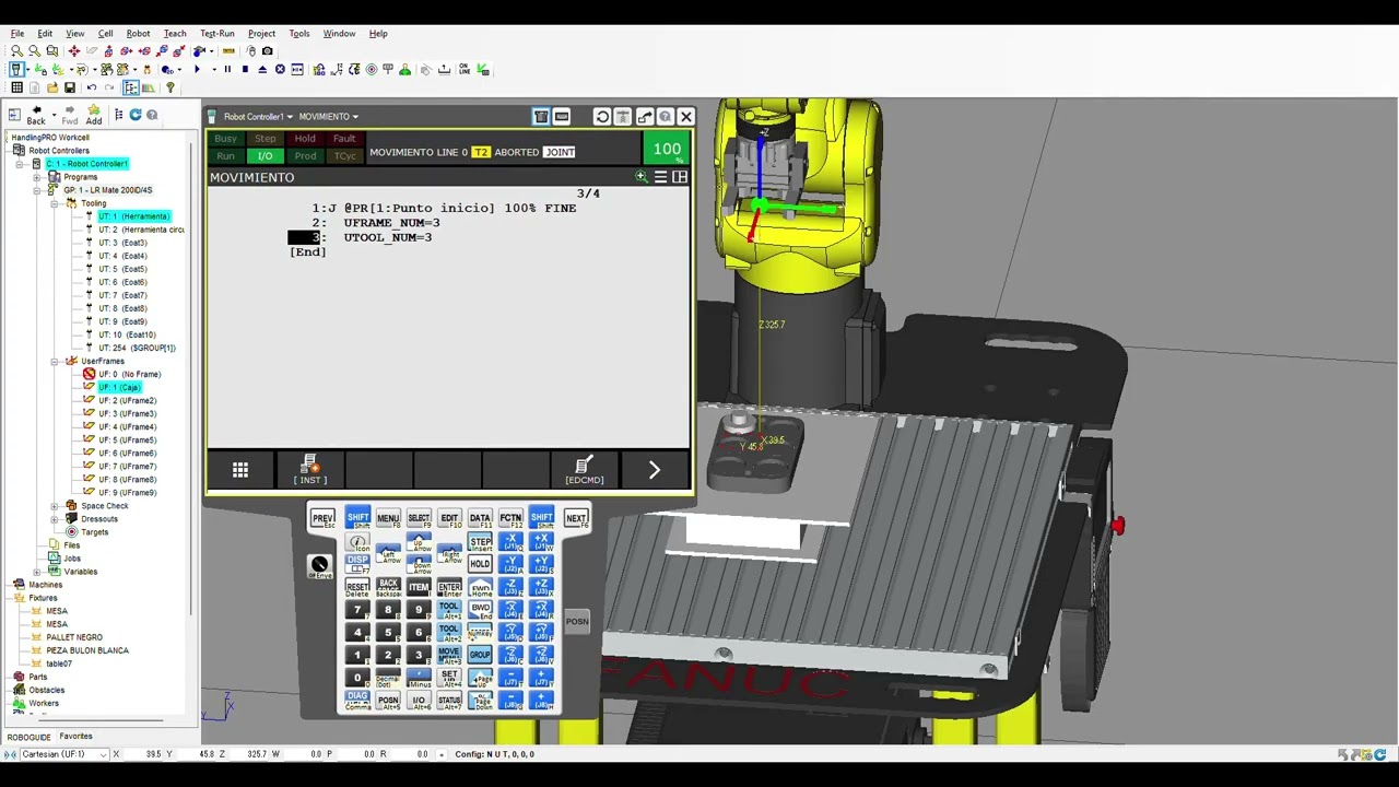 Video FANUC: OFFSET, PR y R- Iván Castell