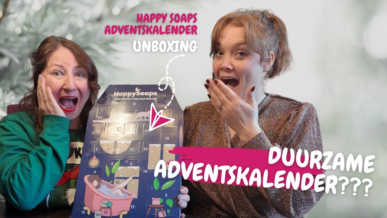 Duurzame adventskalender | Happy Soaps Unboxing | 2024