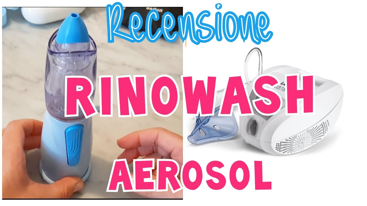 RINOWASH e AEROSOL LAICA GUIDA ALL' USO | Come si utilizza il rinowash e come &egrave; fatto