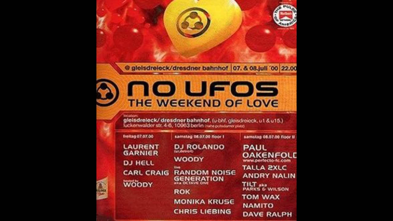 Laurent Garnier - Live At No Ufos - 07 07 2000 - Dresdner Bahnhof | Berlin