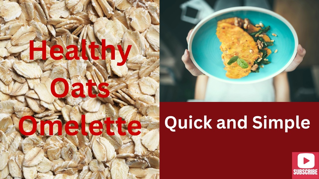 Easy Breakfast Recipe for Beginners # With Oats# Eggs# For Bachelors #Weight Loss Recipe # Healthy