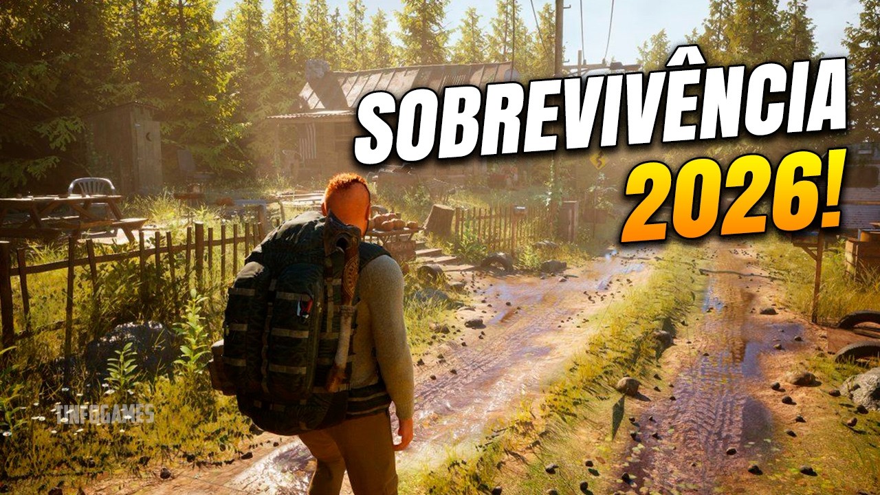 TOP 10 JOGOS DE SOBREVIVÊNCIA PROMISSORES em 2026!
